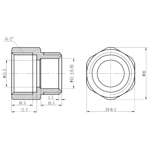 Муфта обжимная Thermo Alliance Forte 16х1/2" В SF171W1615 №2