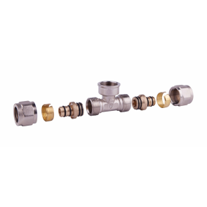 Тройник обтискний Thermo Alliance Forte 16х1/2"х16 ВР SF177W161516 №1