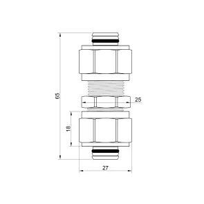Переходник обжимной Thermo Alliance Standart 20х20 SD152W2020 №2