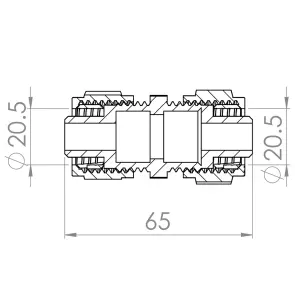 Муфта обтискна Thermo Alliance Forte 20 SF170W2020 №2