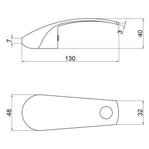Ручка для смесителя Lidz Repair Mars 040M (k40) LDREP040MCRM34817 Chrome №2