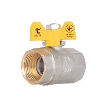 Кран шаровой Thermo Alliance Base 3/4" ВР для газа (бабочка) SD602G20