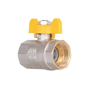 Кран шаровой Thermo Alliance Base 3/4" ВР для газа (бабочка) SD602G20 №3