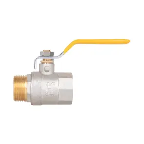 Кран шаровой SD Plus 3/4" ВЗ для газа (рычаг) SD605G20 №5