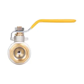 Кран шаровой SD Plus 3/4" ВЗ для газа (рычаг) SD605G20 №7