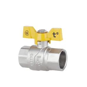 Кран кульовий Thermo Alliance Forte 1" ВР для газа (метелик) SF602G25 №3