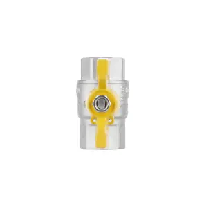 Кран кульовий Thermo Alliance Forte 1" ВР для газа (метелик) SF602G25 №8