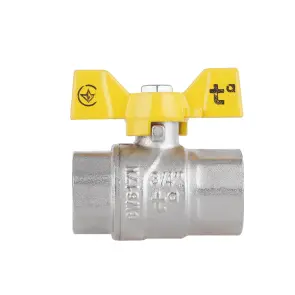 Кран шаровой Thermo Alliance Forte 3/4" ВР для газа (бабочка) SF602G20 №6