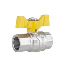 Кран шаровой Thermo Alliance Forte 1/2" ВР для газа (бабочка) SF602G15