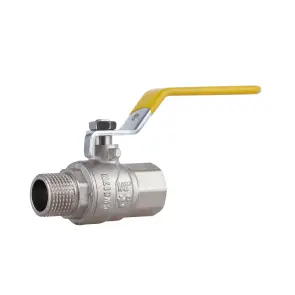Кран шаровой Thermo Alliance Forte 1/2" ВЗ для газа (ручка) SF605G15 №1
