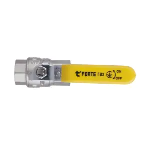 Кран кульовий Thermo Alliance Forte 1/2" ВР для газа (ручка) SF600G15 №8