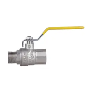Кран шаровой Thermo Alliance Forte 1/2" ВЗ для газа (ручка) SF605G15 №2