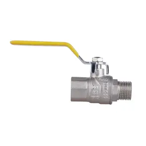 Кран шаровой Thermo Alliance Forte 1/2" ВЗ для газа (ручка) SF605G15 №6
