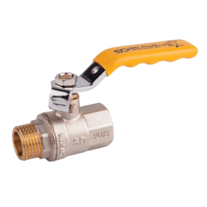 Кран кульовий SD Plus 3/4" ВЗ для газу (важіль) SD605NG20PN40 №2