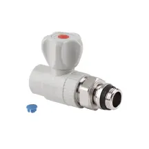 Кран шаровой радиаторный PPR Thermo Alliance 20х1/2" прямой.