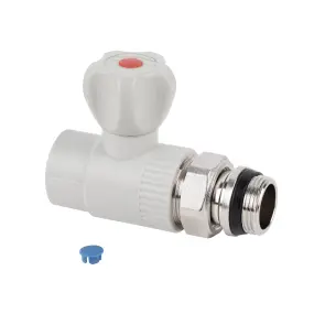 Кран кульовий радіаторний PPR Thermo Alliance 25х3/4" прямий №1