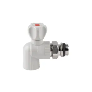 Кран кульовий радіаторний PPR Thermo Alliance 25х3/4" кутовий №2