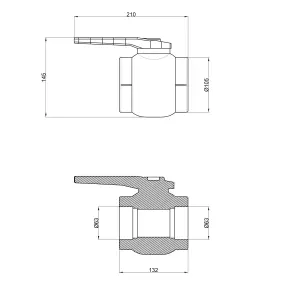 Кран кульовий PPR Thermo Alliance 63 №2