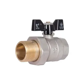 Кран шаровой "Американка" Thermo Alliance Base прямой 1" SD221W25 №2