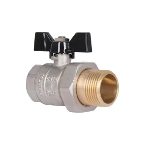 Кран шаровой "Американка" Thermo Alliance Base прямой 1" SD221W25 №3