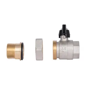 Кран шаровой "Американка" Thermo Alliance Base прямой 1" SD221W25 №8