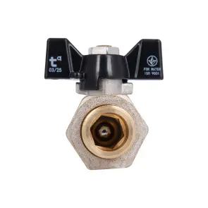 Кран шаровой "Американка" Thermo Alliance Base прямой 1/2" SD221W15 №6