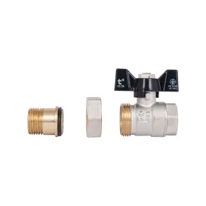 Кран шаровой "Американка" Thermo Alliance Base прямой 1/2" SD221W15 №9