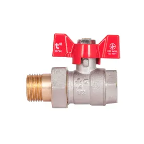 Кран шаровой "Американка" Thermo Alliance Standart прямой 1/2" SD220W15 №6