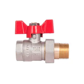 Кран шаровой "Американка" Thermo Alliance Standart прямой 1/2" SD220W15 №7
