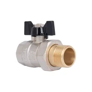 Кран шаровой "Американка" Thermo Alliance Base прямой 3/4" SD221W20 №2