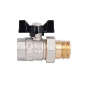 Кран шаровой "Американка" Thermo Alliance Base прямой 3/4" SD221W20 №7