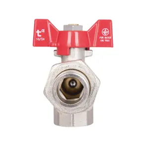Кран шаровой "Американка" Thermo Alliance Standart угловой 1/2" SD222W15 №9