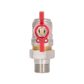Кран шаровой "Американка" Thermo Alliance Standart угловой 1/2" SD222W15 №10