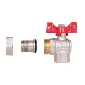 Кран шаровой "Американка" Thermo Alliance Standart угловой 1/2" SD222W15 №11