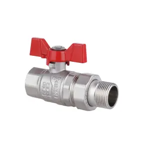 Кран кульовий "Американка" Thermo Alliance Forte 3/4" прямий SF220W20 №3