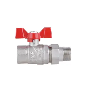 Кран кульовий "Американка" Thermo Alliance Forte 3/4" прямий SF220W20 №4