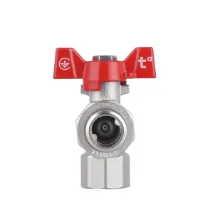 Кран шаровой "Американка" SD Forte 1/2 угловой SF221W15 №5