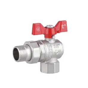 Кран шаровой "Американка" SD Forte 3/4" угловой SF221W20 №1