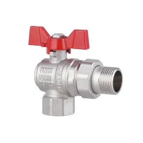 Кран шаровой "Американка" SD Forte 3/4" угловой SF221W20 №4