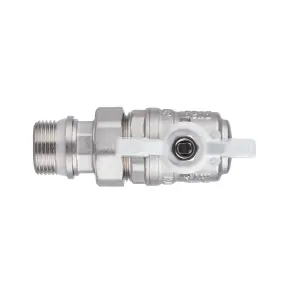 Кран шаровой "Американка" Thermo Alliance Forte 3/4" с антипротеканием угловой SF223W20 №7