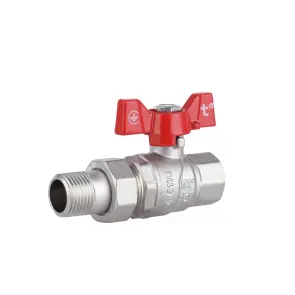 Кран шаровой "Американка" Thermo Alliance Forte 1/2" прямой SF220W15 №10
