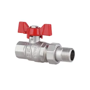 Кран шаровой "Американка" Thermo Alliance Forte 1/2" прямой SF220W15 №11