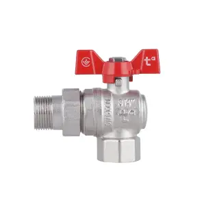 Кран шаровой "Американка" SD Forte 3/4" угловой SF221W20 №11