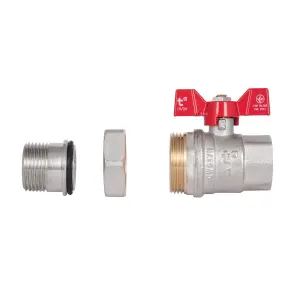 Кран кульовий "Американка" Thermo Alliance Standart 1" ВЗ прямий SD220W25 №9