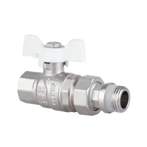 Кран шаровой "Американка" Thermo Alliance Forte 1/2" с антитечкой прямой SF222W15 №11