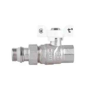 Кран шаровой "Американка" Thermo Alliance Forte 1/2" с антитечкой прямой SF222W15 №12