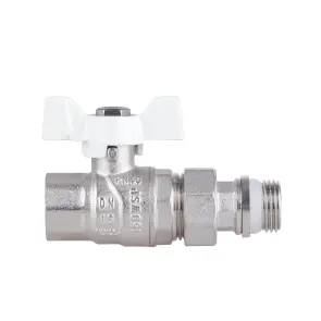 Кран шаровой "Американка" Thermo Alliance Forte 1/2" с антитечкой прямой SF222W15 №13