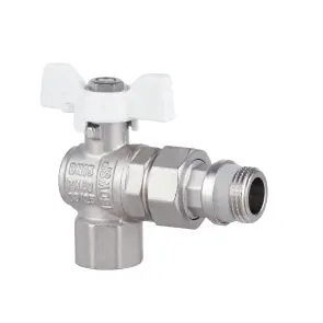 Кран шаровой "Американка" Thermo Alliance Forte 1/2" с антипротеканием угловой SF223W15 №10