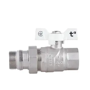 Кран шаровой "Американка" Thermo Alliance Forte 1" с антитечкой прямой SF222W25 №13