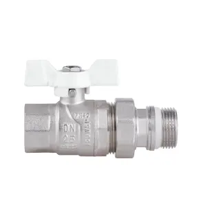 Кран шаровой "Американка" Thermo Alliance Forte 1" с антитечкой прямой SF222W25 №15